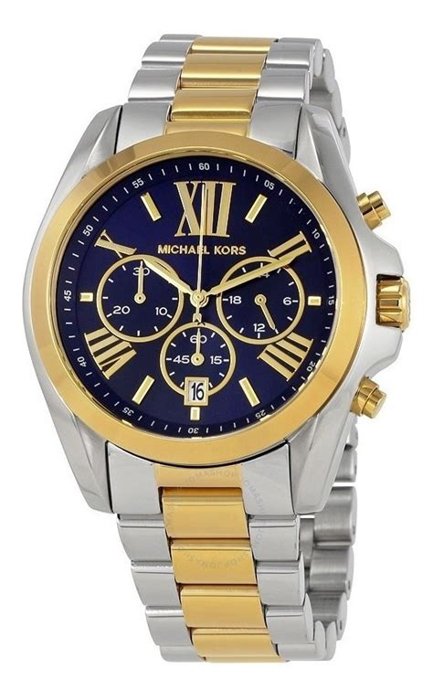 reloj michael kors mujer dorado y plateado